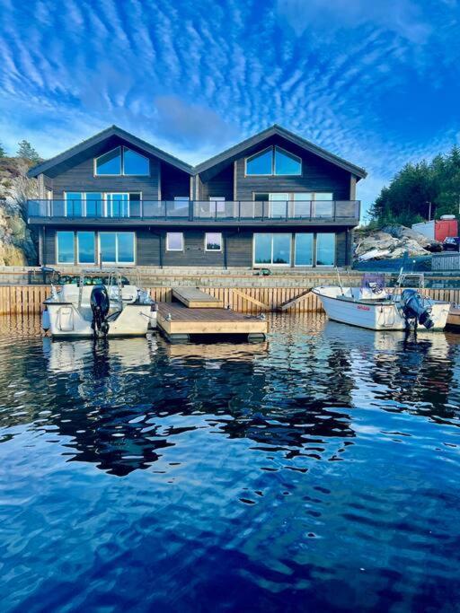 Eksklusiv Rorbu - Havblikk 1 - Batutleie Vila Bekkjarvik Exterior foto