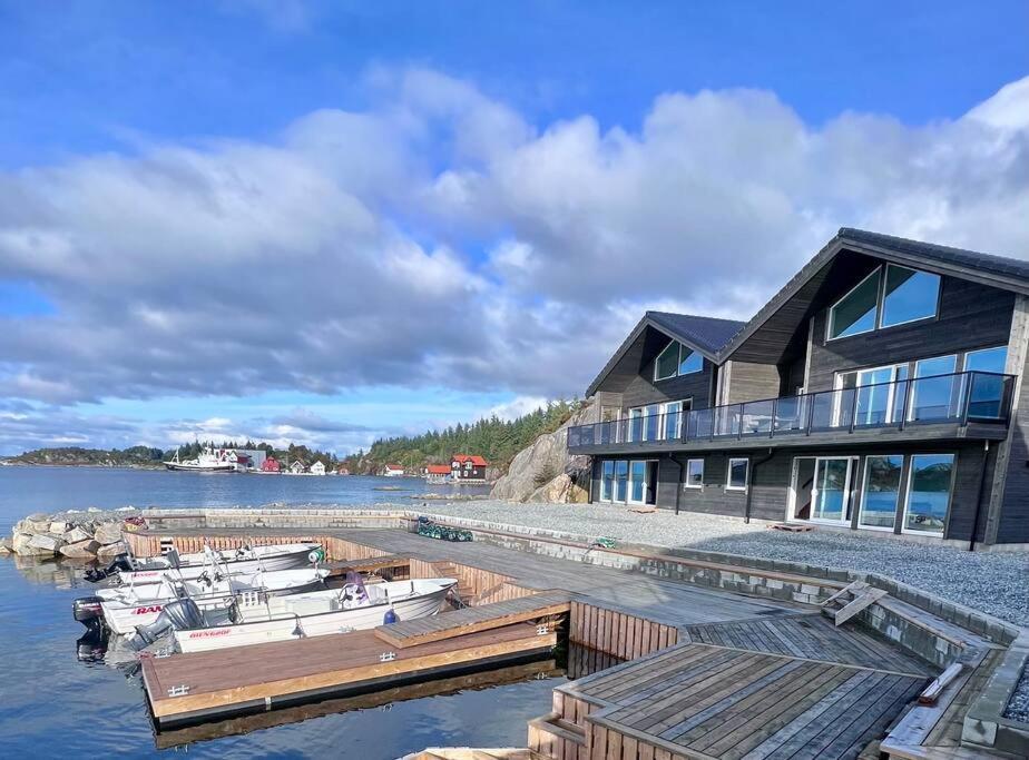 Eksklusiv Rorbu - Havblikk 1 - Batutleie Vila Bekkjarvik Exterior foto