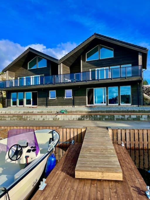 Eksklusiv Rorbu - Havblikk 1 - Batutleie Vila Bekkjarvik Exterior foto