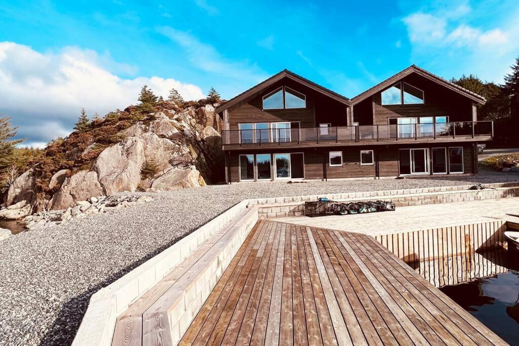 Eksklusiv Rorbu - Havblikk 1 - Batutleie Vila Bekkjarvik Exterior foto