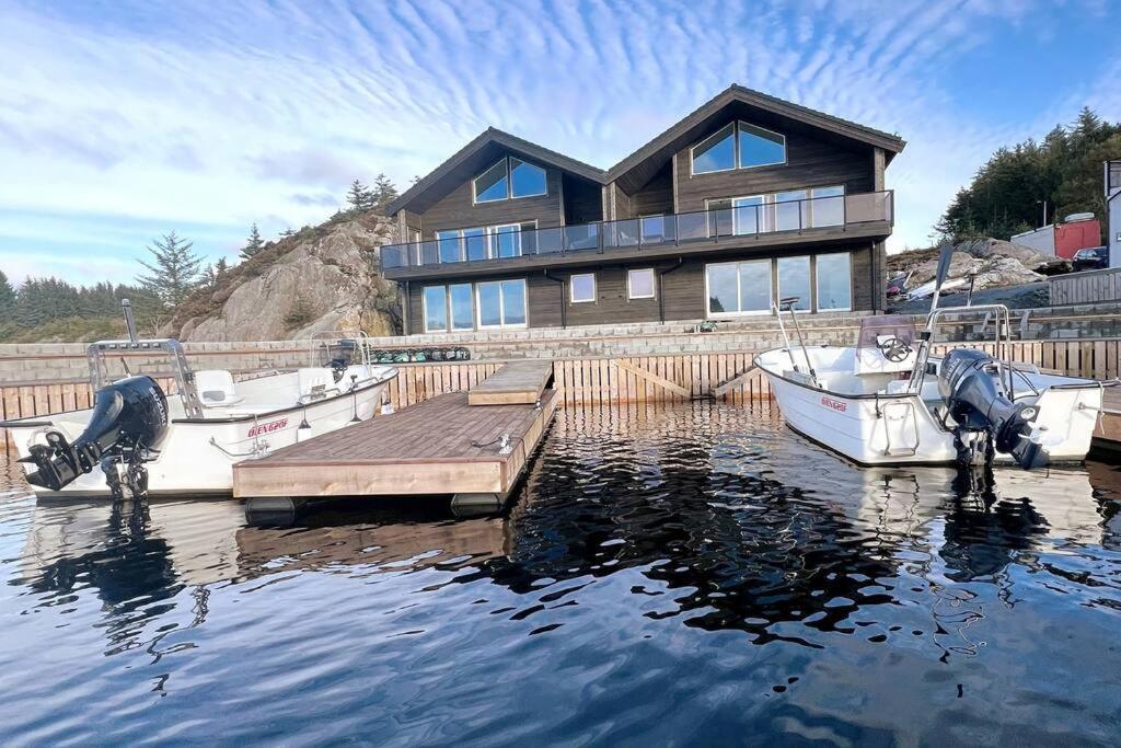 Eksklusiv Rorbu - Havblikk 1 - Batutleie Vila Bekkjarvik Exterior foto